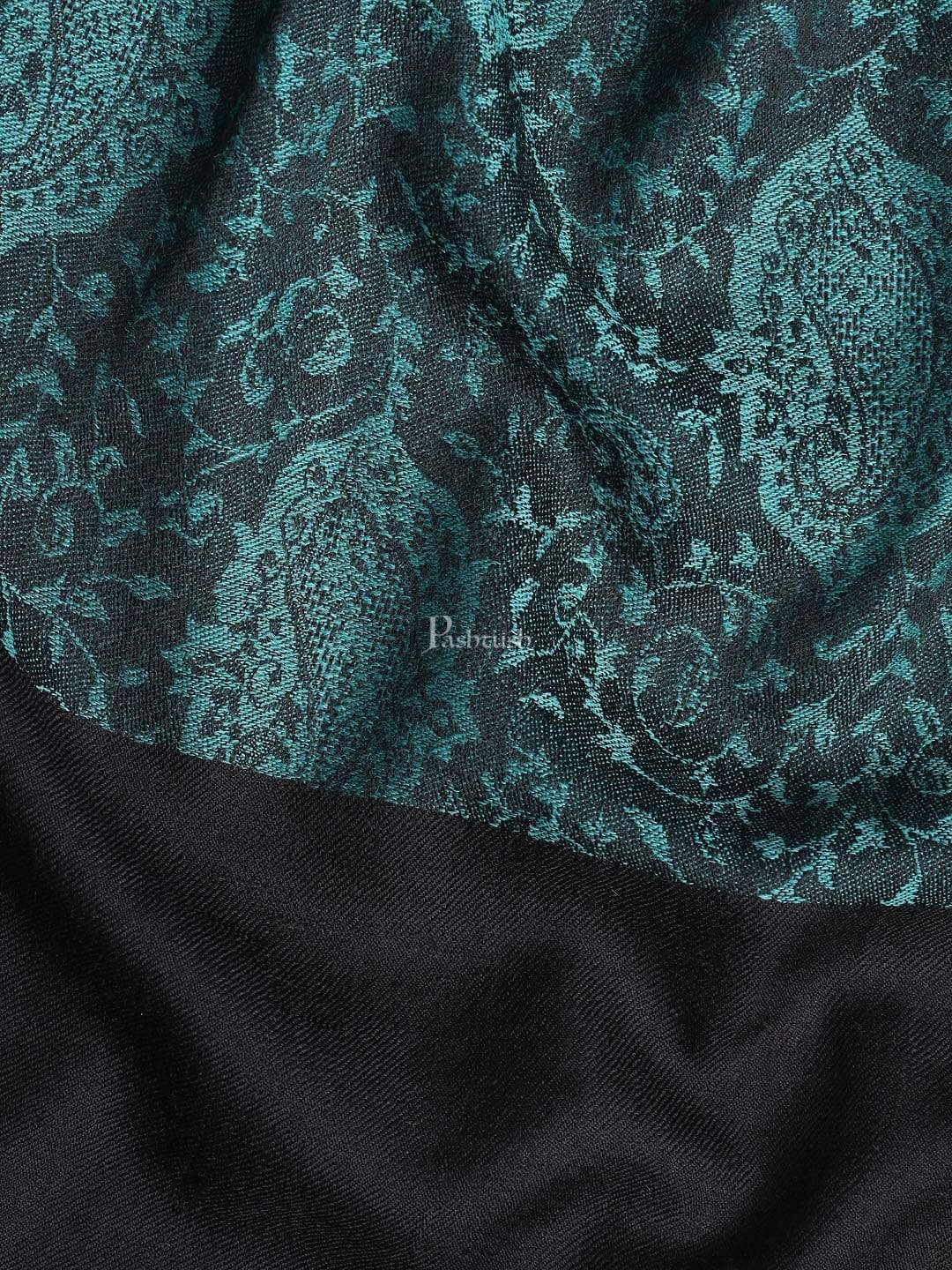 Pashtush India 70x200 Pashtush Men's Soft Wool, Reversible Stole Scarf