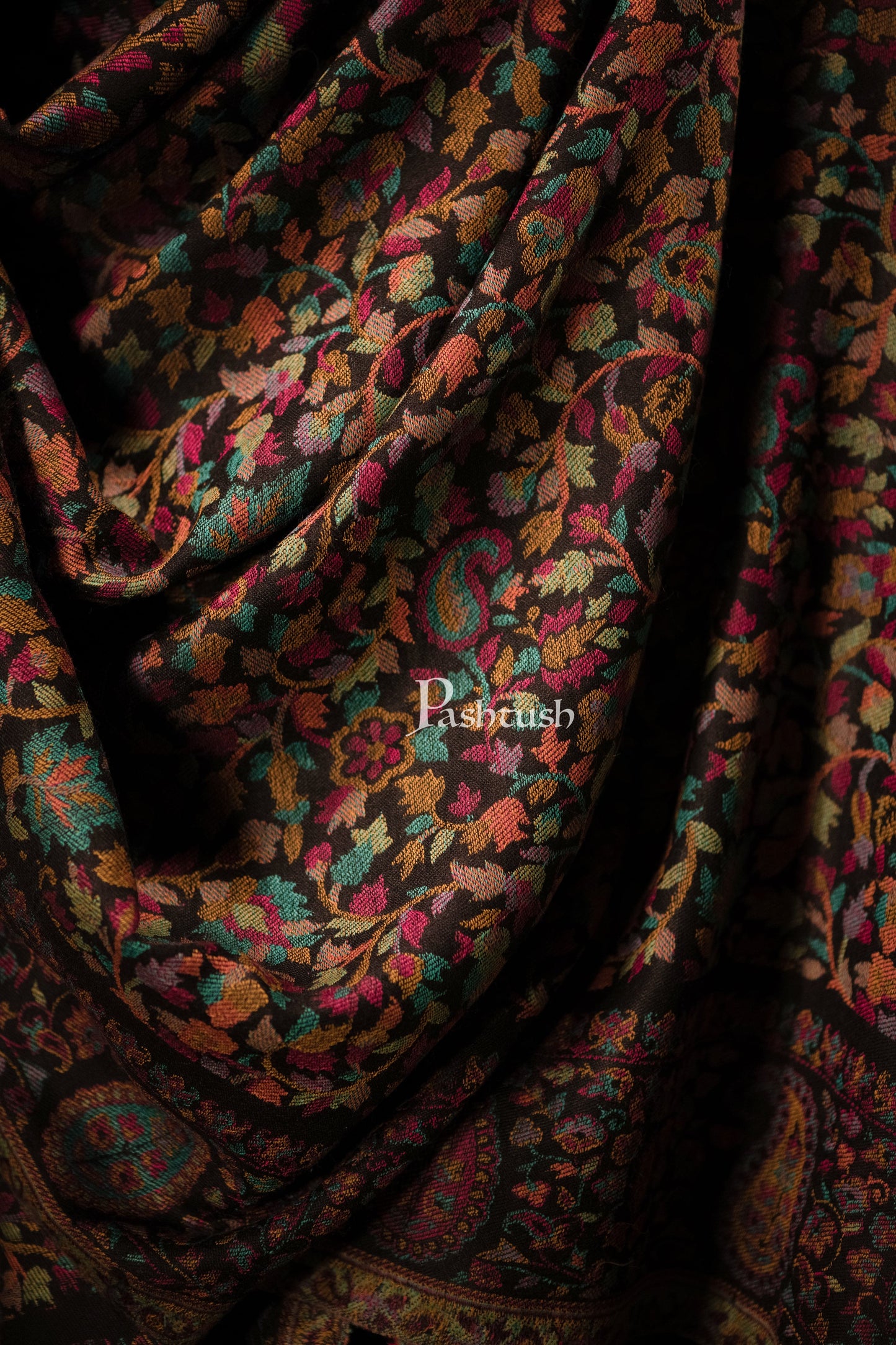 Pashtush India Mens Shawls Gents Shawl Pashtush Mens Ethnic Shawl, Mens Lohi , Full Size, Fine Wool