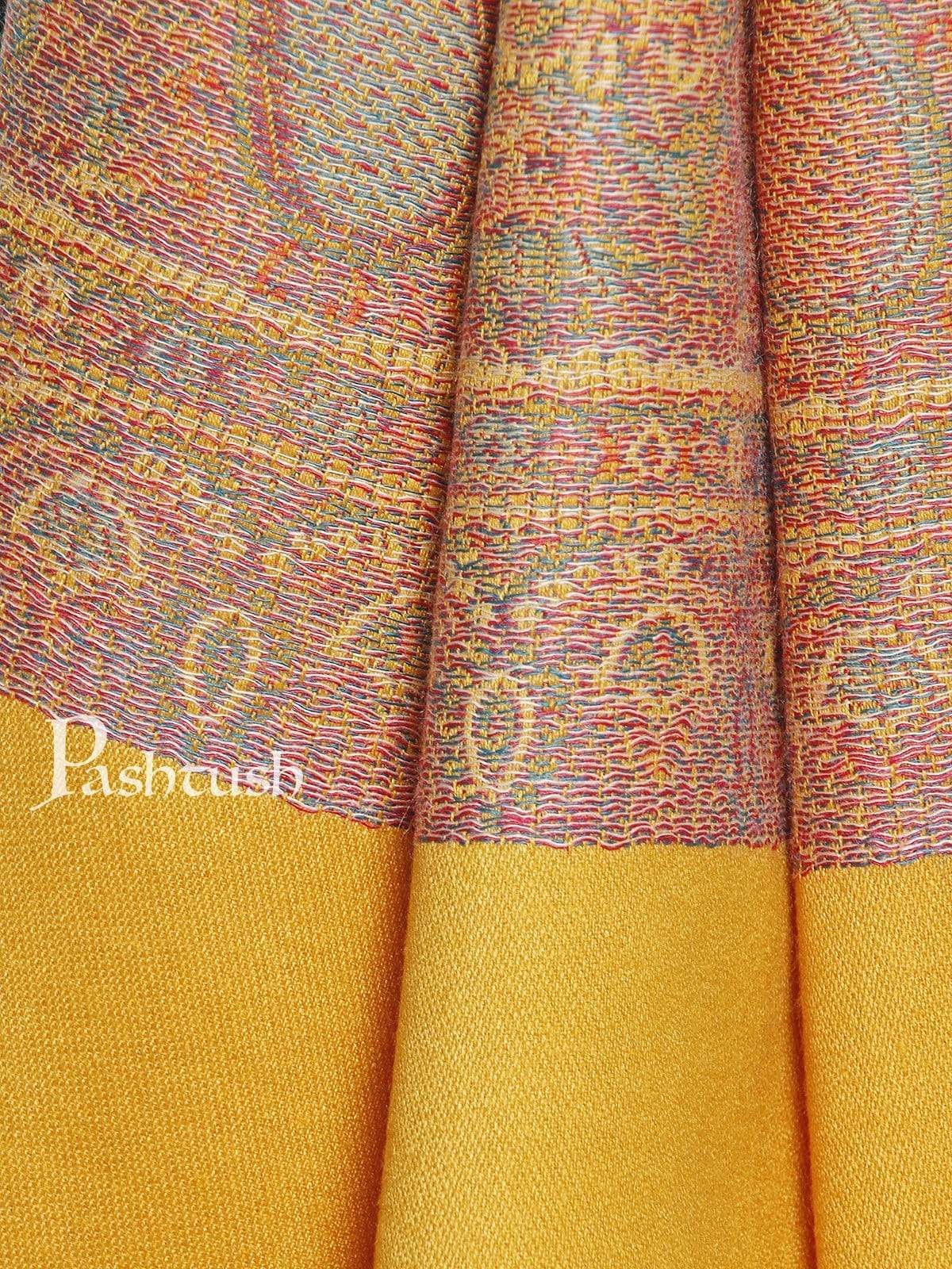 Pashtush India 100x200 Pashtush Mens Fine Soft Ethnic Stole, Reversible