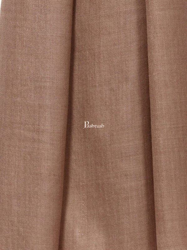 Pashtush India Mens Shawls Gents Shawl Pashtush Mens Fine Wool Shawl , Light Weight, Taupe
