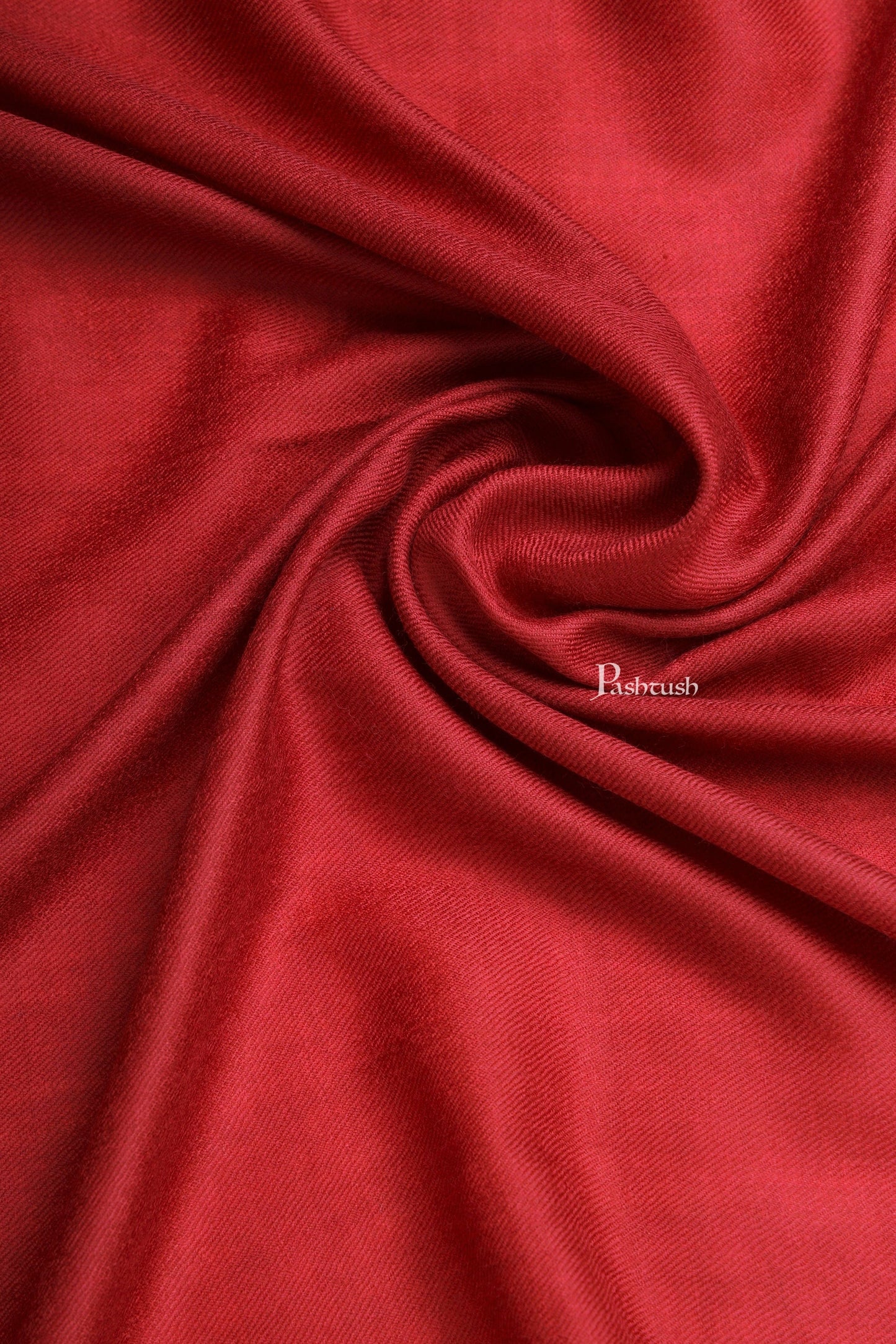 Pashtush India Mens Scarves Stoles and Mufflers Pashtush Mens Fine Wool Stole, Kingri Design, Maroon