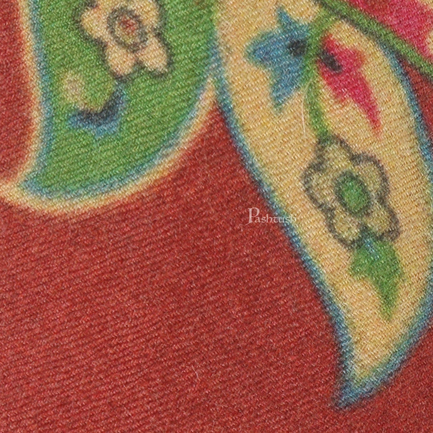 Pashtush India Mens Neckties Ties for Men Pashtush mens Fine Wool tie, Printed design, Multicolour