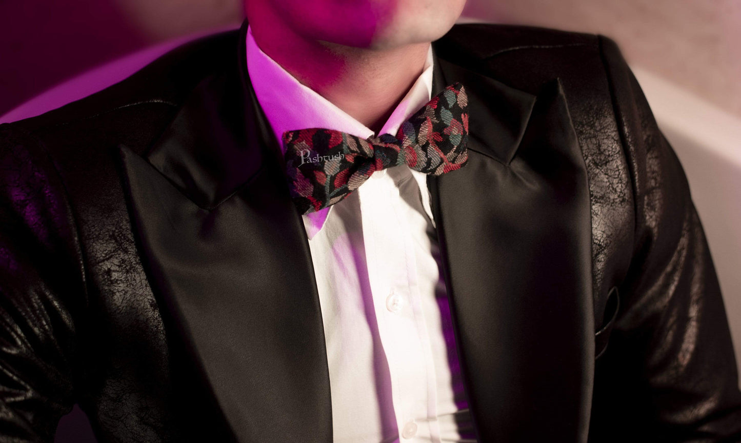 Pashtush India Bow Pashtush Mens Luxury Pre-Tied Bow Tie