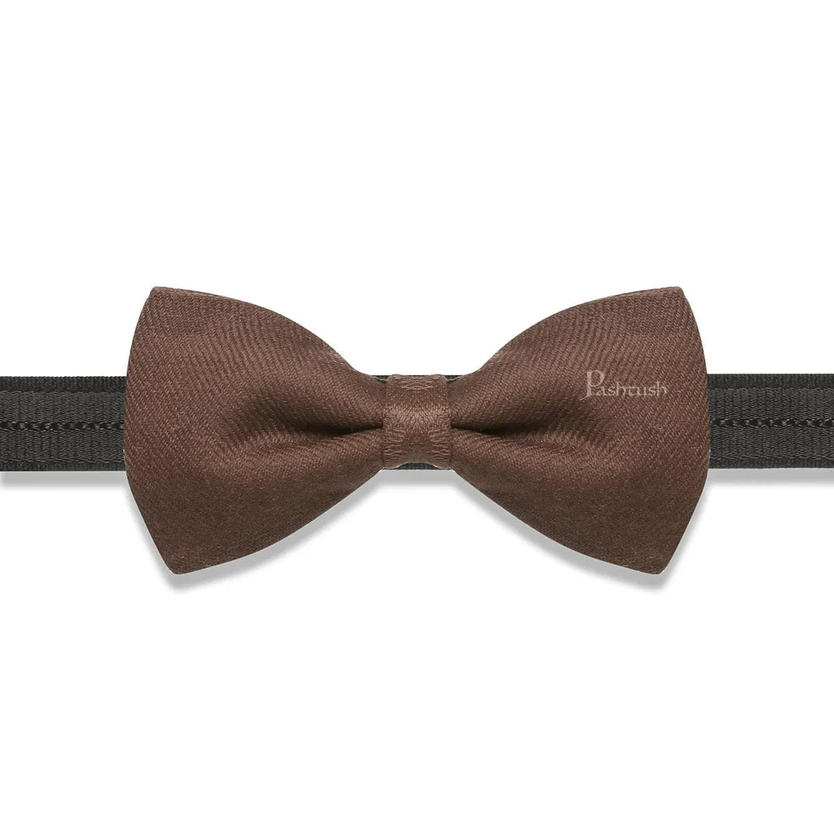 Pashtush India Bow Pashtush Mens Luxury Pre-Tied Bow Tie,Brown