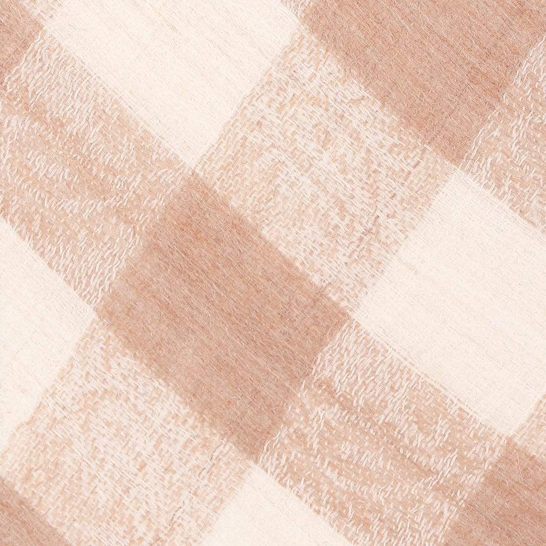 Pashtush Mens Necktie, Soft And Luxurious, Paisley Checks, Free Size, Beige