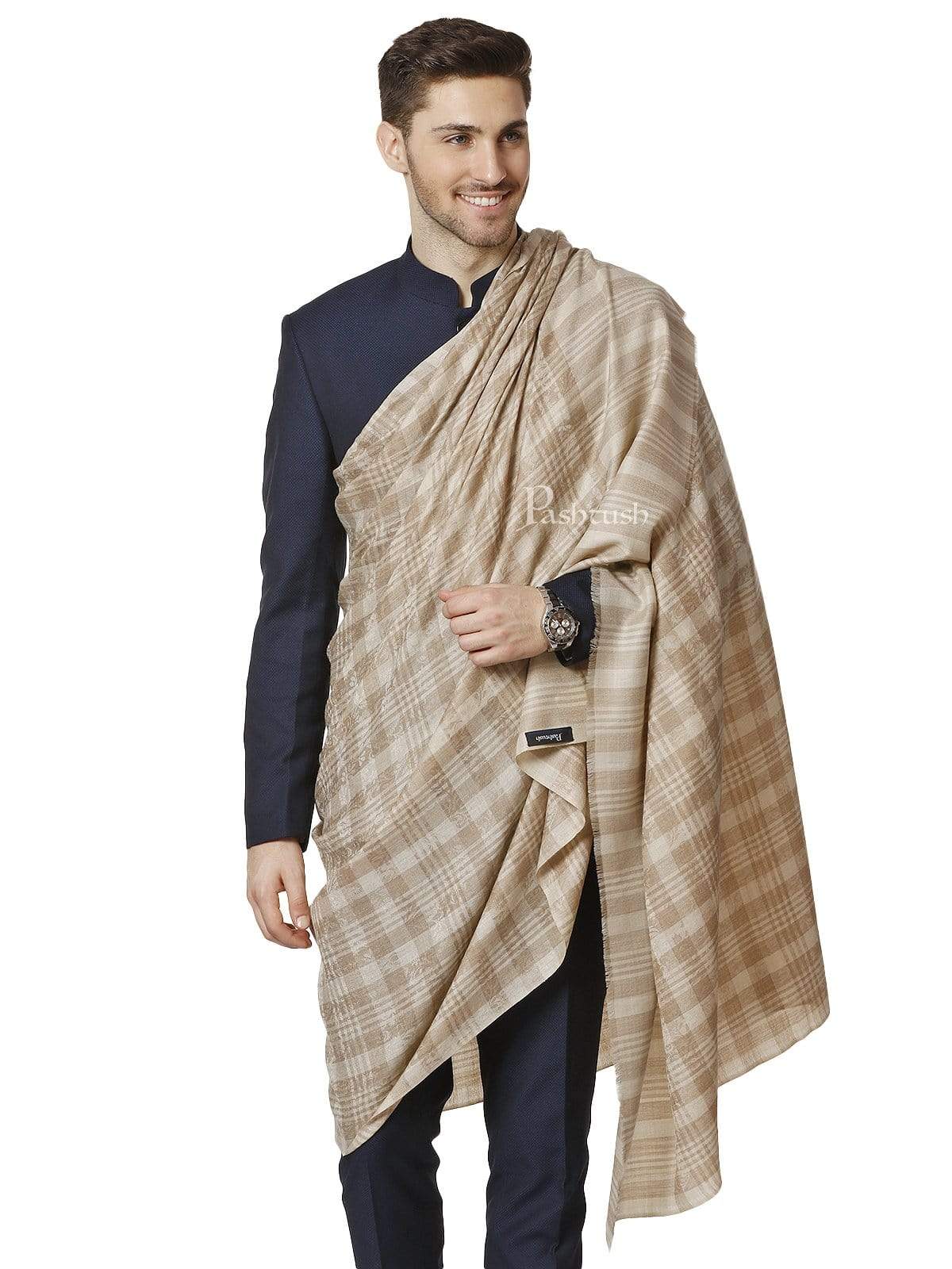 Pashtush India 0 Pashtush Mens Shawl