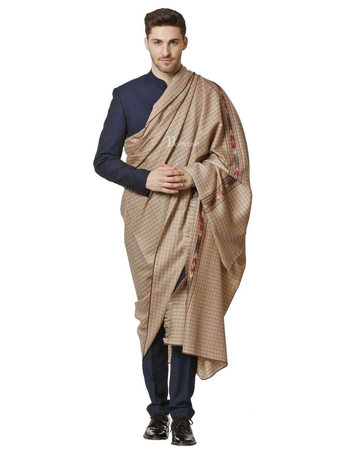 Pashtush India 0 Pashtush Mens Shawl