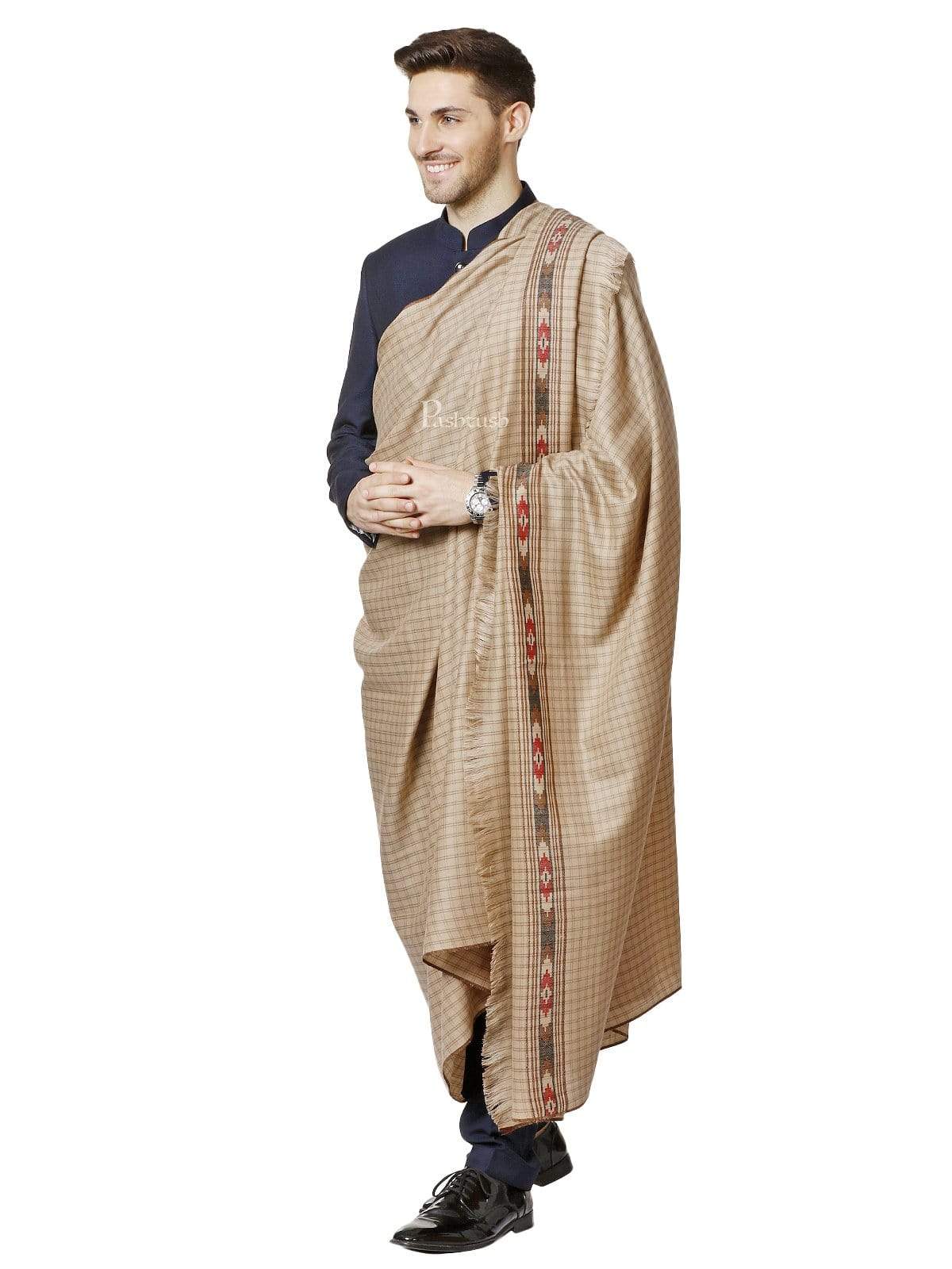 Pashtush India 0 Pashtush Mens Shawl