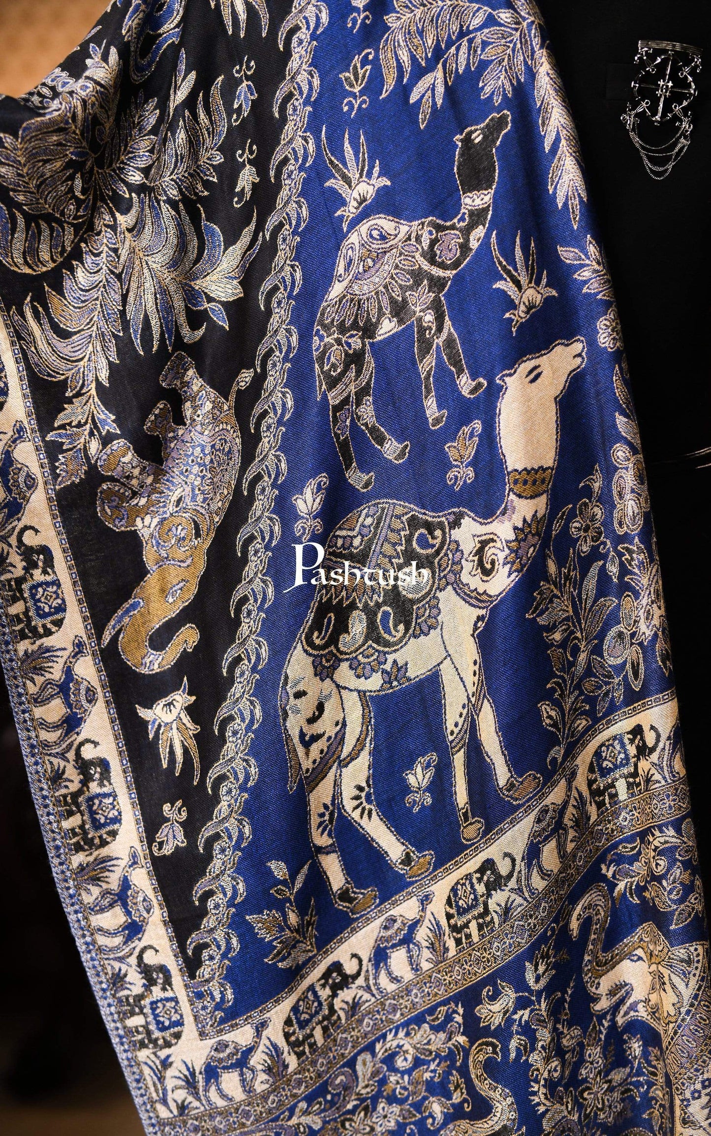Pashtush India 0 Pashtush Mens Shawl