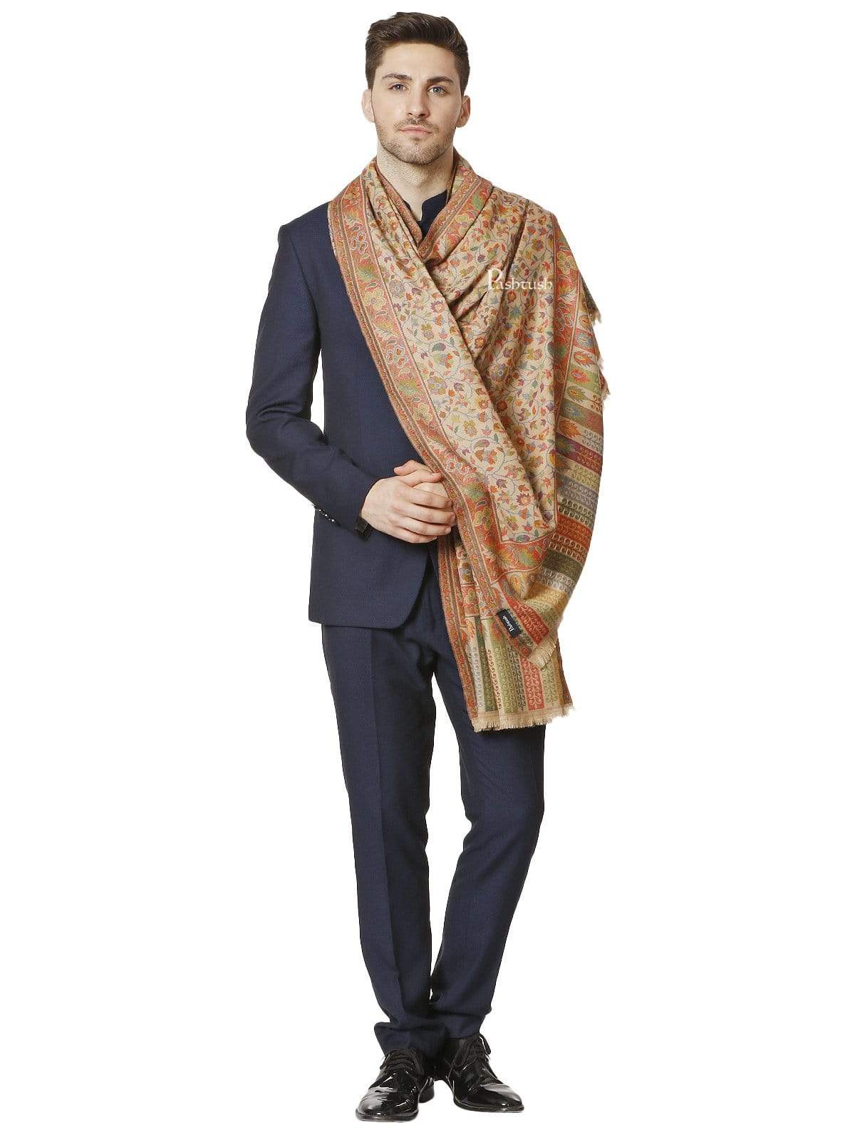 Pashtush India 0 Pashtush Mens Stole