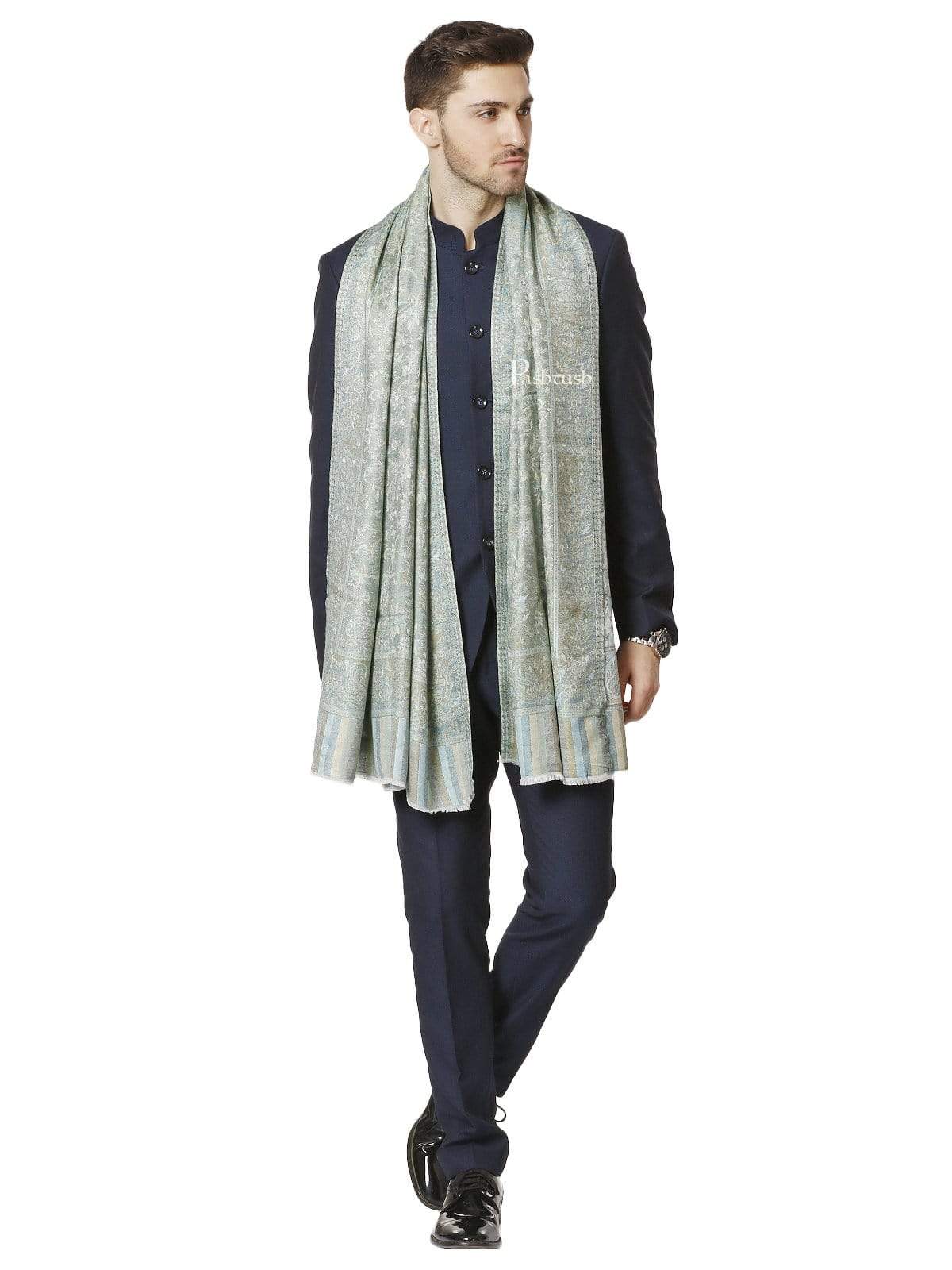 Pashtush India 70x200 Pashtush Mens Stole