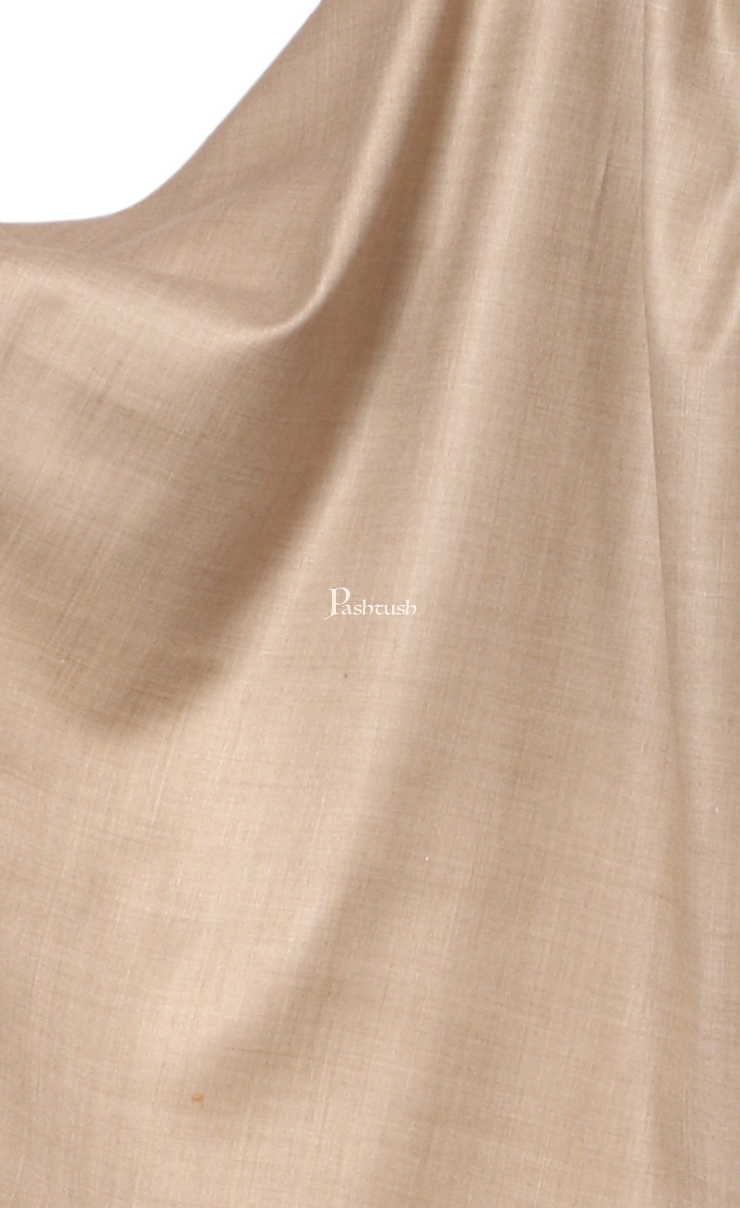 Pashtush India Mens Shawls Gents Shawl Pashtush Mens Thick Lohi, 100% Pure Wool, Woolmark Certified (Desert Sand)