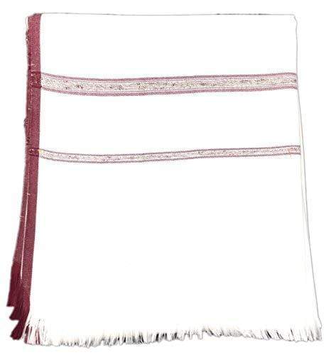 Pashtush Mens Thick Shawl Gents Lohi Woven Kinauri Design Full Mens Size.