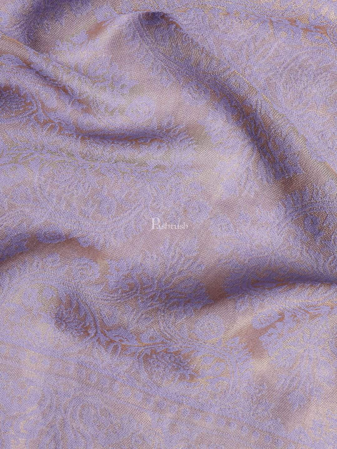 Pashtush India 70x200 Pashtush Mens Twilight Collection, Jacquard Stole, With Metallic Thread Weave, Fine Wool