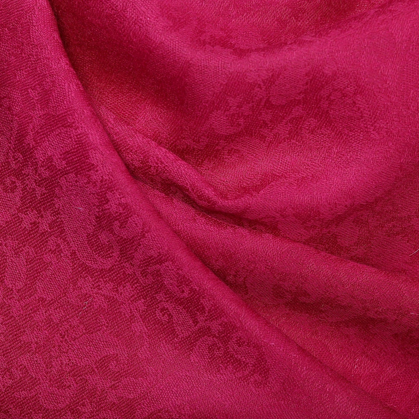 Pashtush India Apparel & Accessories Pashtush Unstitched Kashmiri Embroidery Suit, Fine Wool, Soft and Warm, Majenta