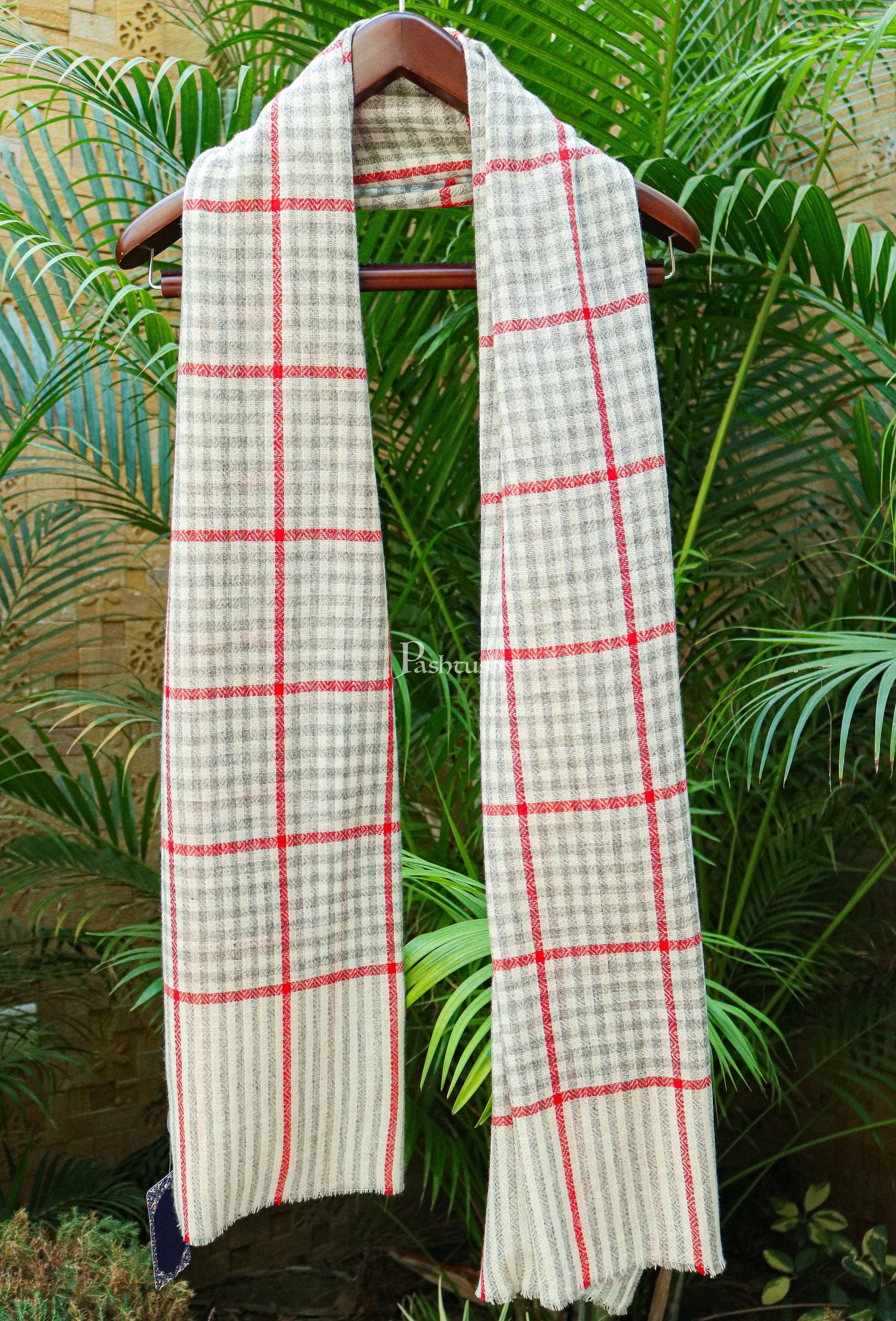 Pashtush India Womens Stoles and Scarves Scarf Pashtush women cashmere, wool blended muffler, Multicolour