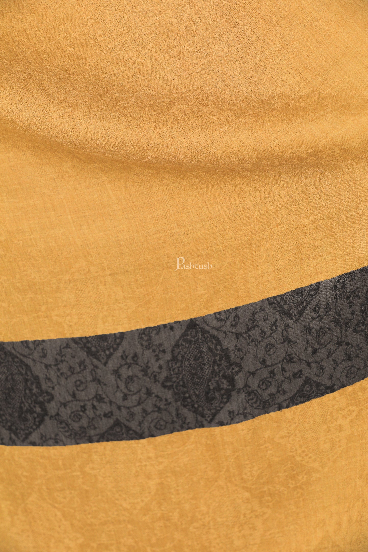 Pashtush India Womens Stoles and Scarves Scarf Pashtush Women's Reversible Stole, With Paiseley Weave