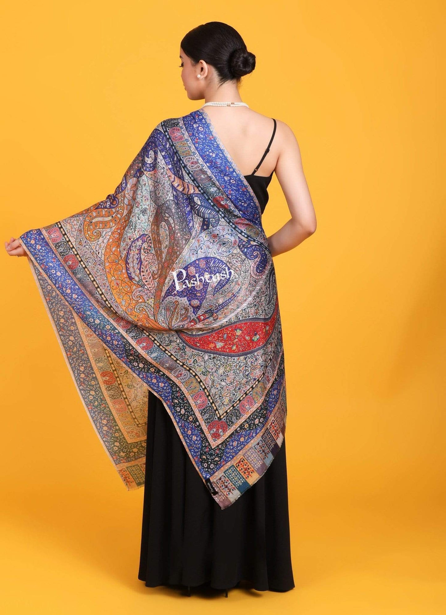 Pashtush India Stole Pashtush Women's Soft Bamboo Scarf, Casual Shawls, Stoles, Wraps, Extra Soft