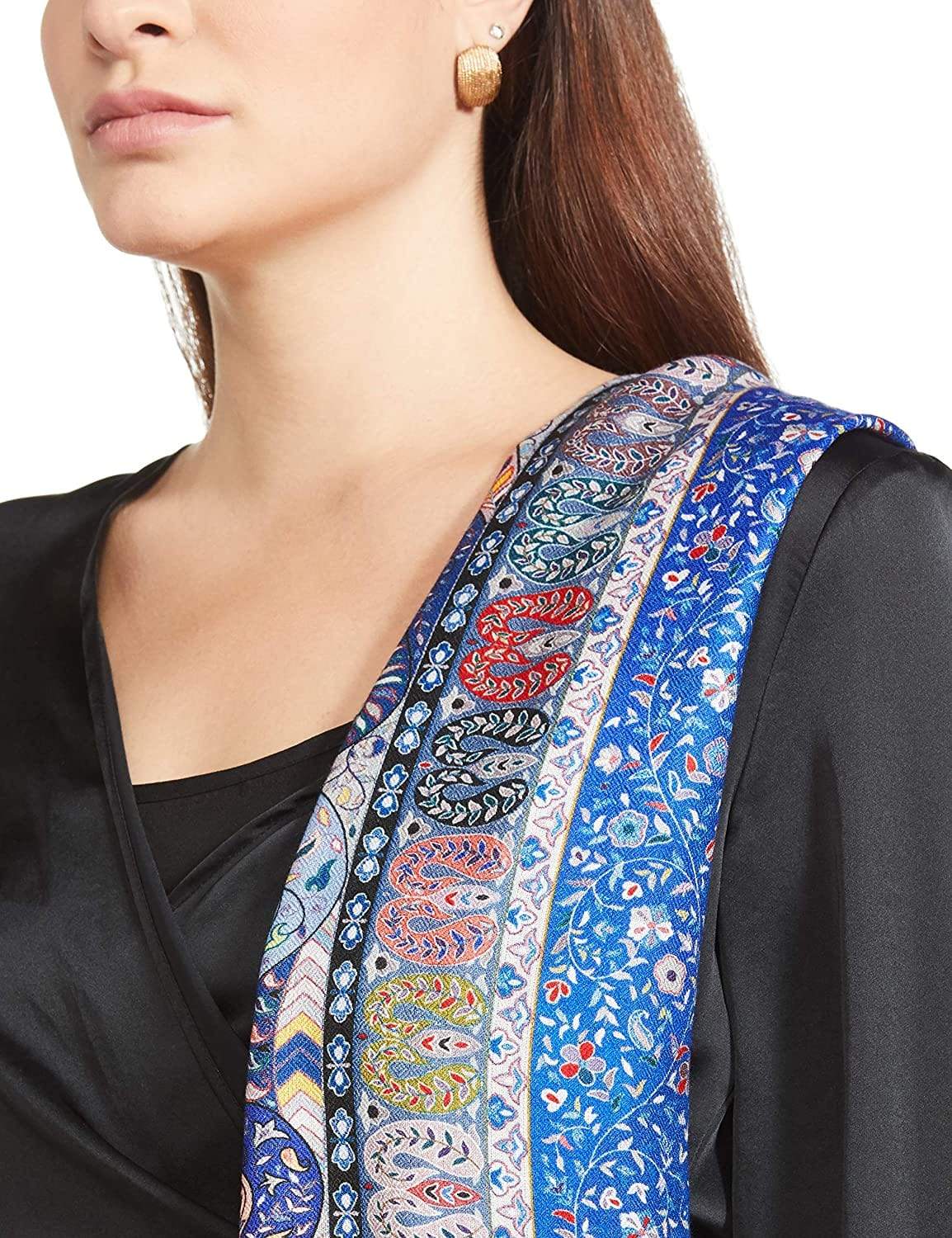 Pashtush India 70x200 Pashtush Women's Soft Bamboo Scarf, Casual Shawls, Stoles, Wraps, Extra Soft