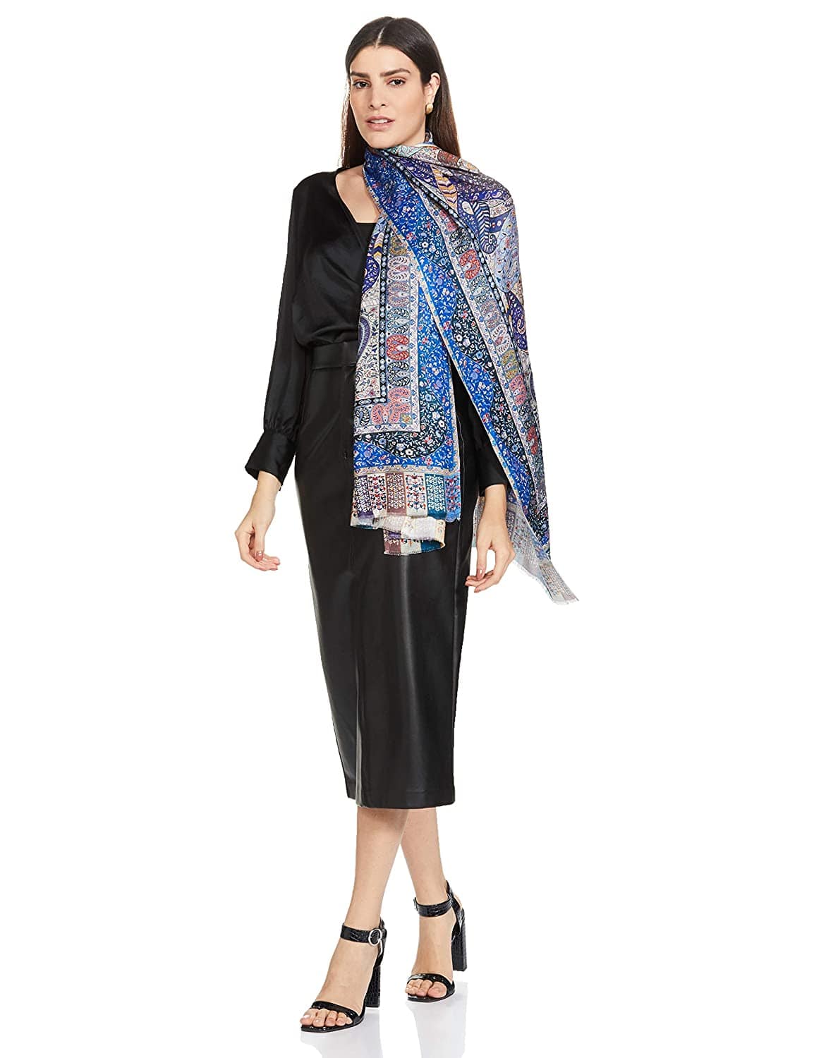 Pashtush India 70x200 Pashtush Women's Soft Bamboo Scarf, Casual Shawls, Stoles, Wraps, Extra Soft