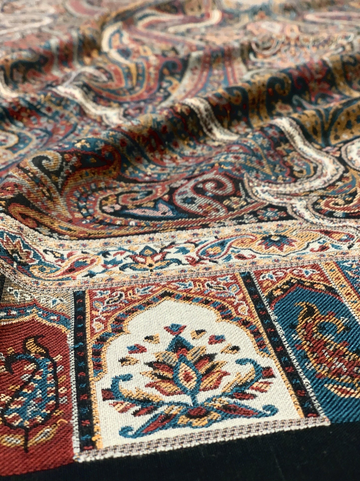Pashtush Women Ethnic Motifs Woven Design Designer Shawl