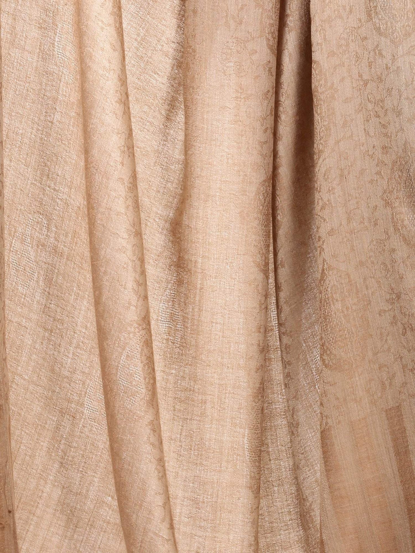 Pashtush India 100x200 Pashtush Womens Extra Fine WooL Shawl, Jacquard, Soft, Warm and Ultra Light Weight