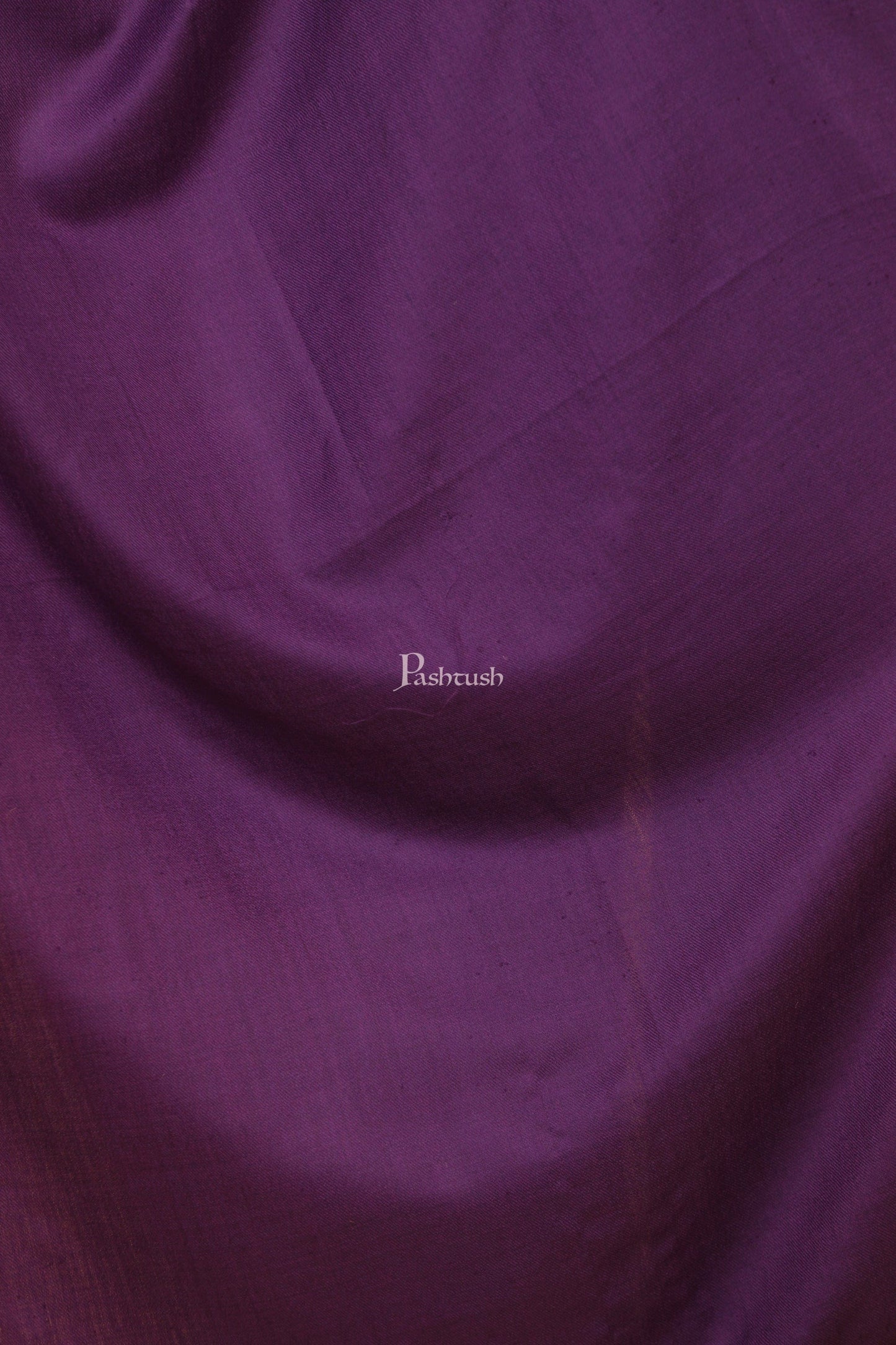 Pashtush India Womens Stoles and Scarves Scarf Pashtush womens Fine Wool stole, plain design, Purple