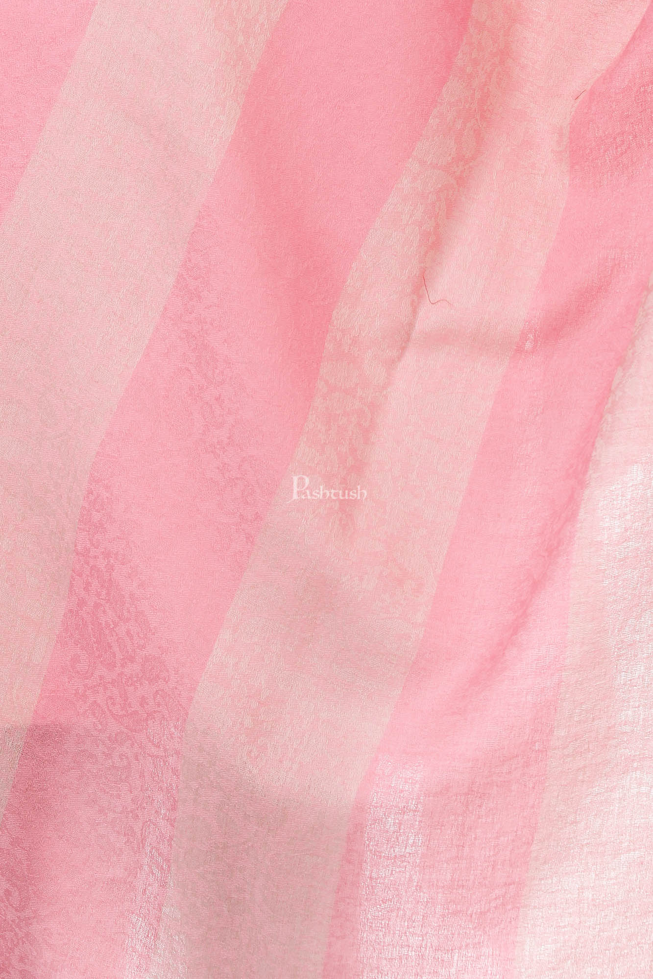Pashtush India Womens Stoles and Scarves Scarf Pashtush Womens Luxury Wool Scarf, Fine Wool Stole, Carnation