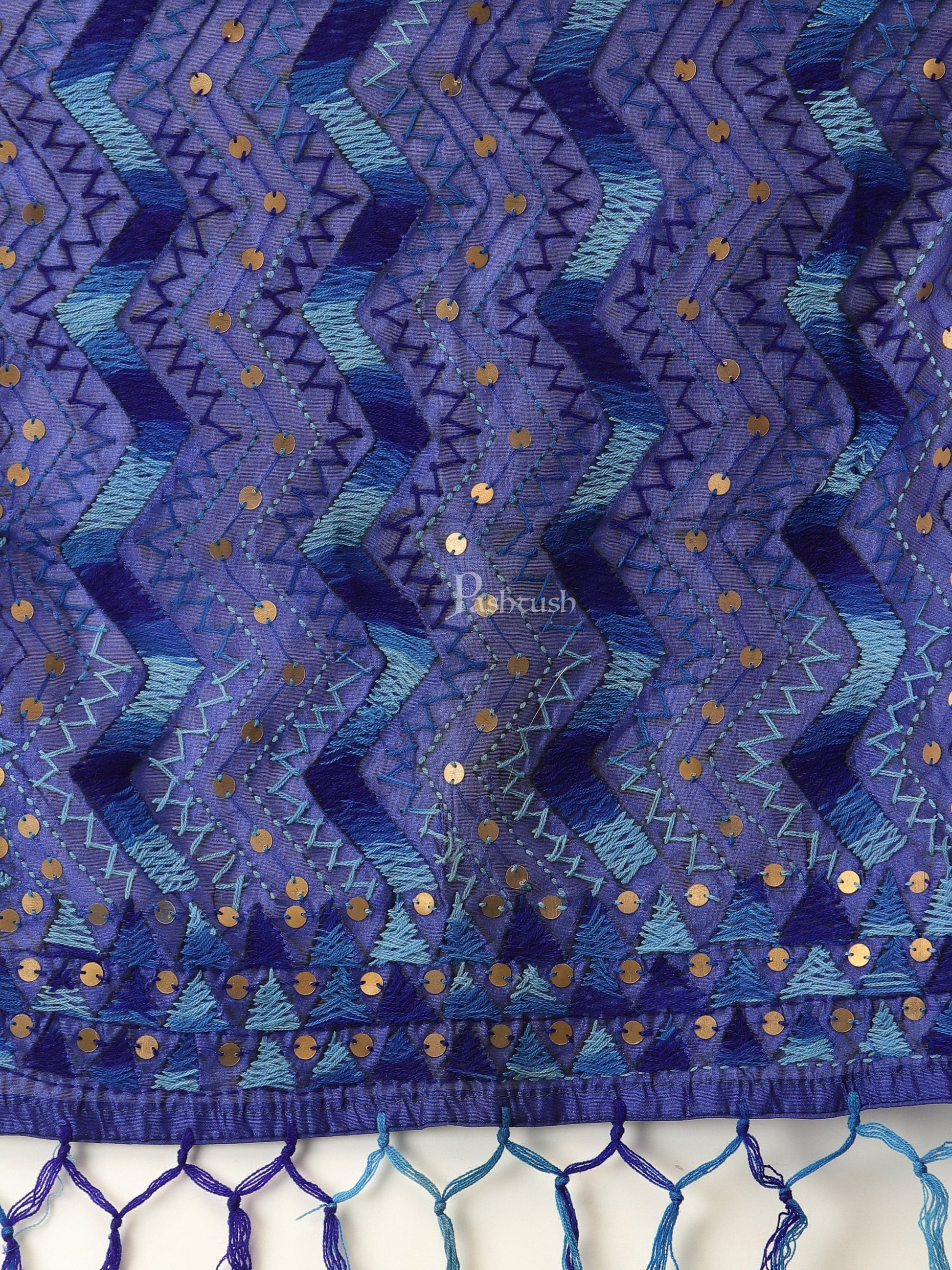 Pashtush India Womens Dupatta Pashtush Womens Phulkari Dupatta