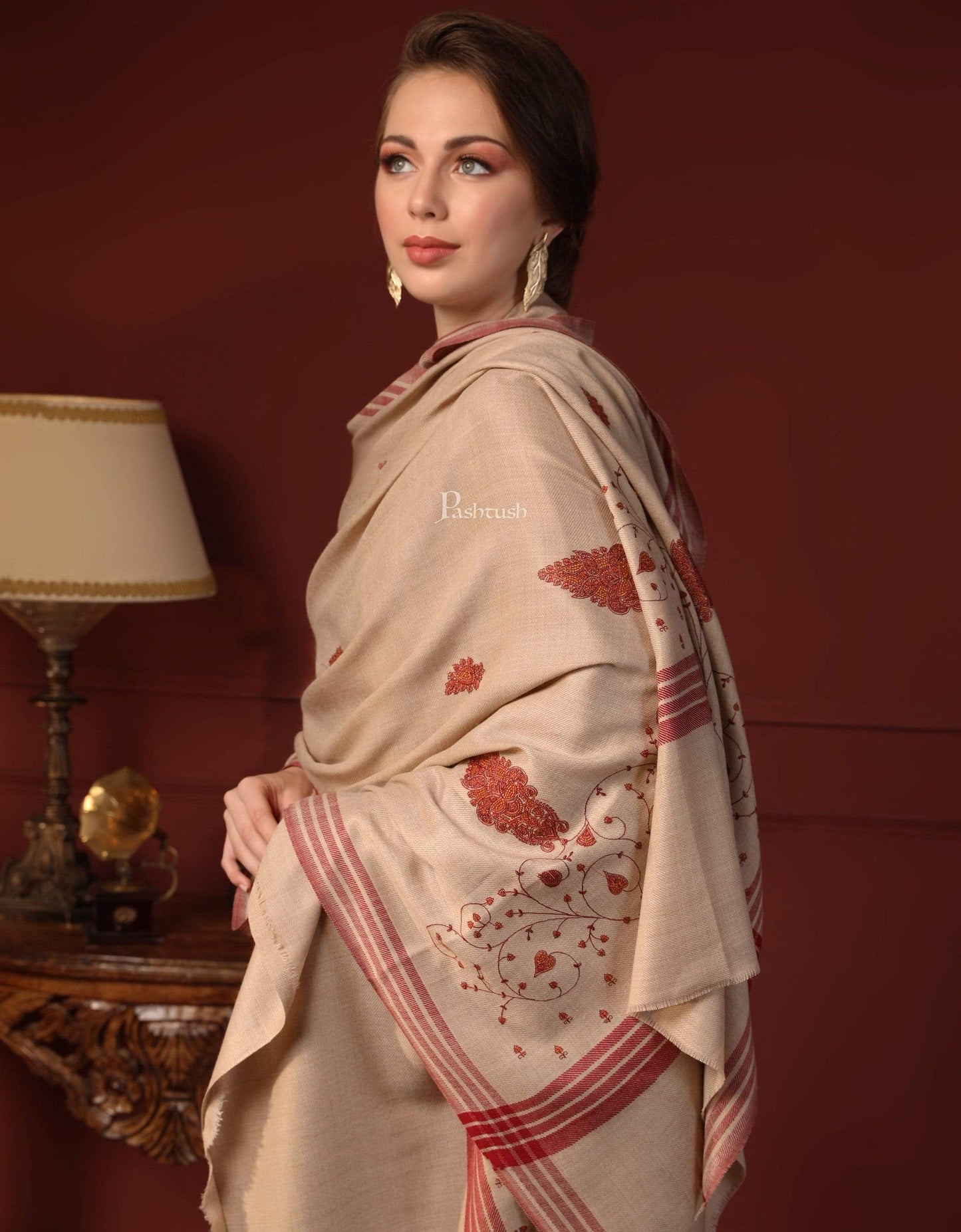 Pashtush India 0 Pashtush Womens Shawl