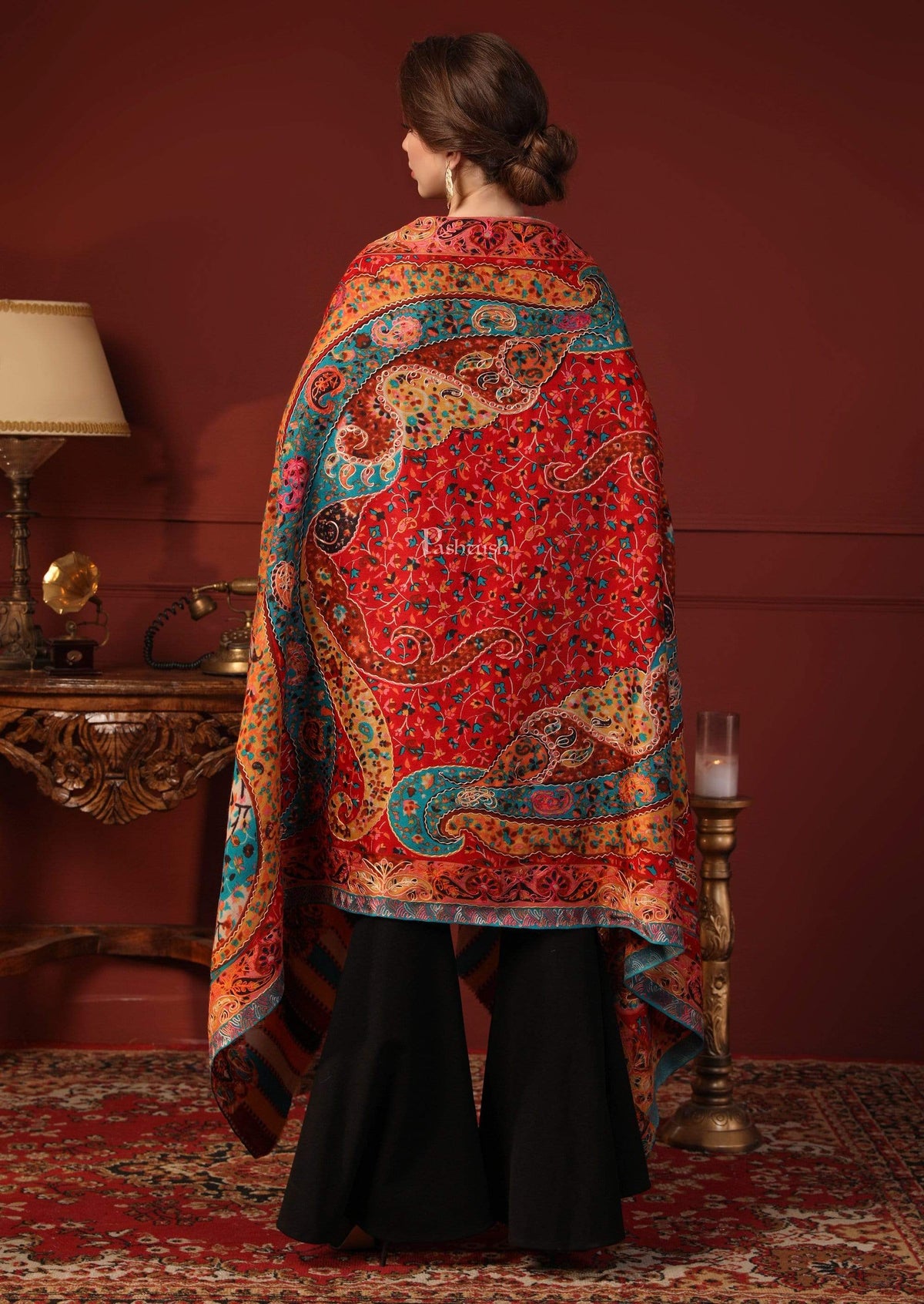 Pashtush India 0 Pashtush Womens Shawl