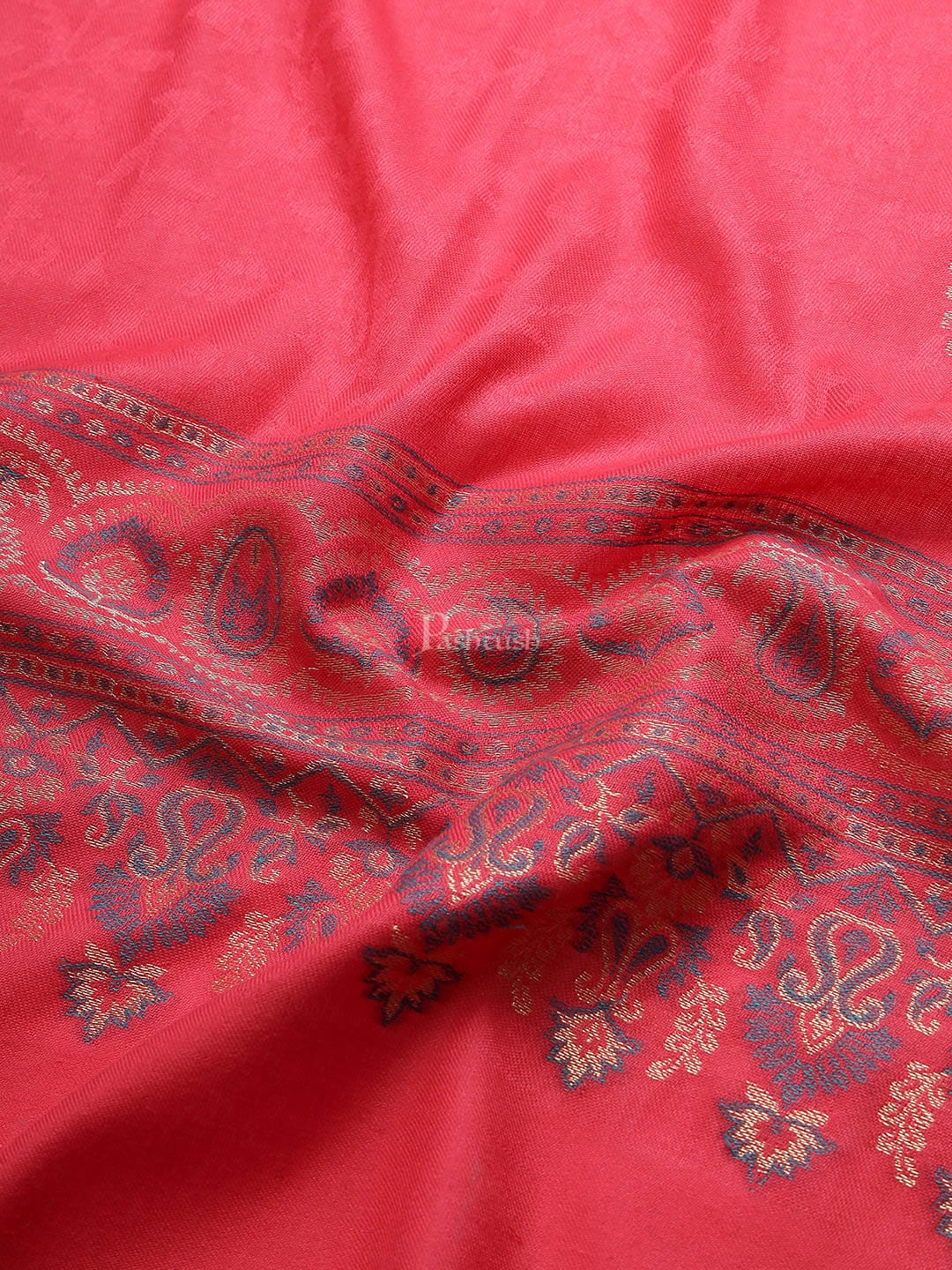 Pashtush India Womens Shawls Pashtush Womens Shawl, Faux Pashmina, Soft and Warm, Fuschia