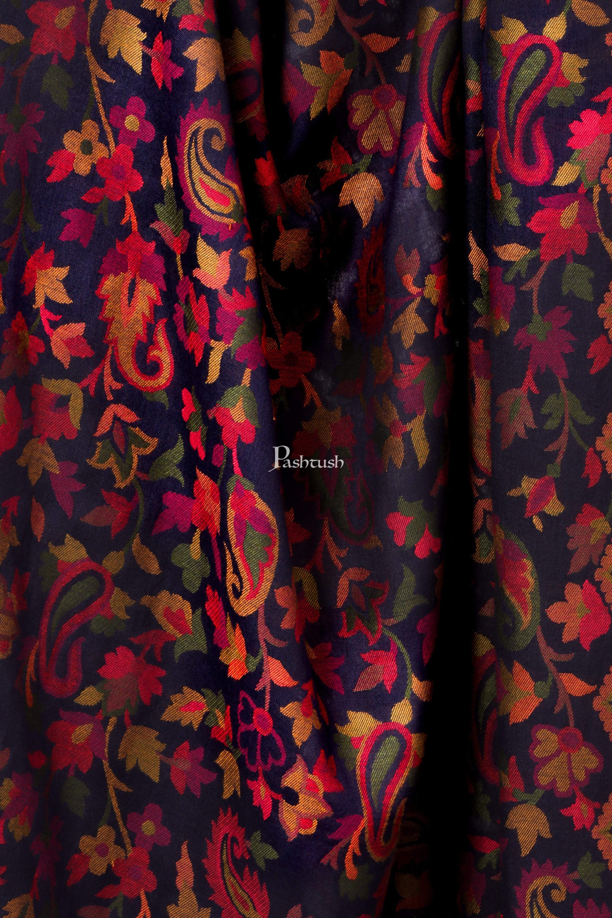 Pashtush Store Shawl Pashtush Womens Woven Kaani Shawl, Woollen, Faux Pashmina Shawl