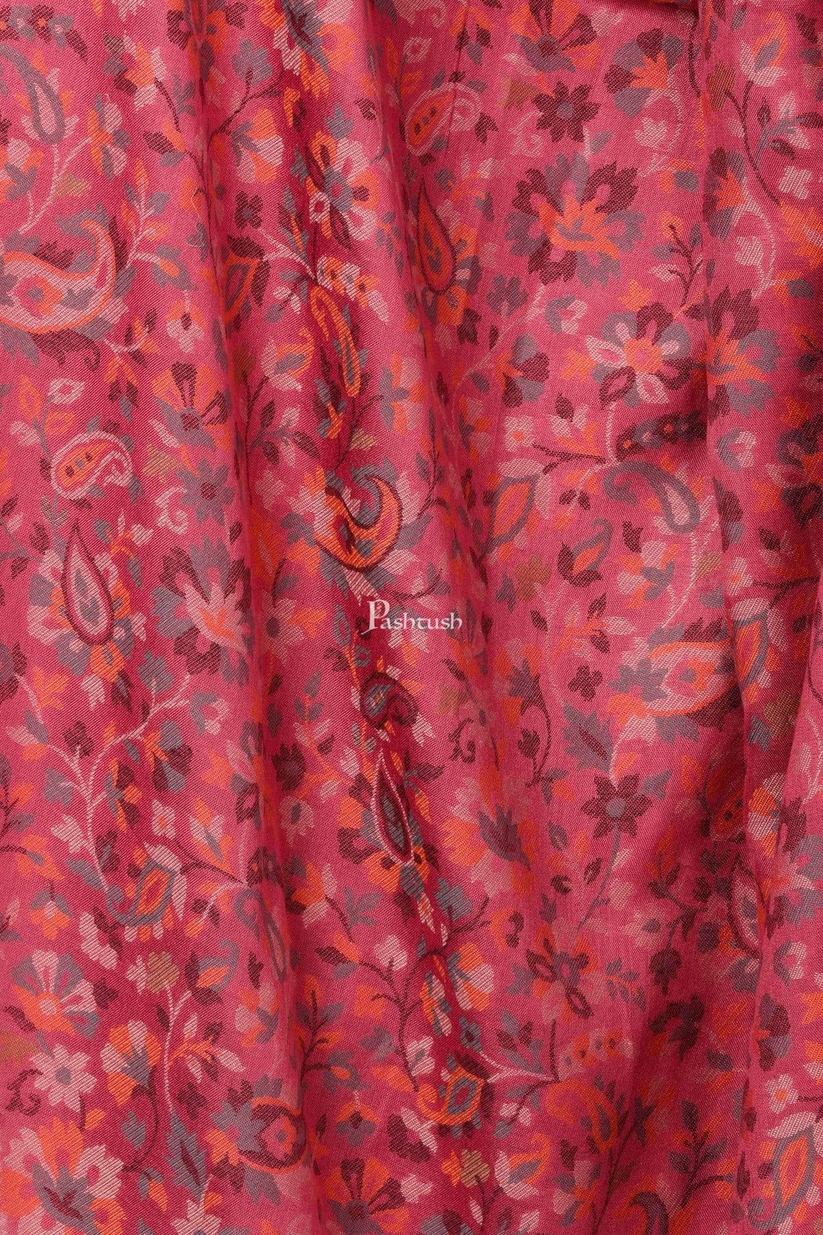 Pashtush Store Shawl Pashtush Womens Woven Kaani Shawl, Woollen, Faux Pashmina Shawl