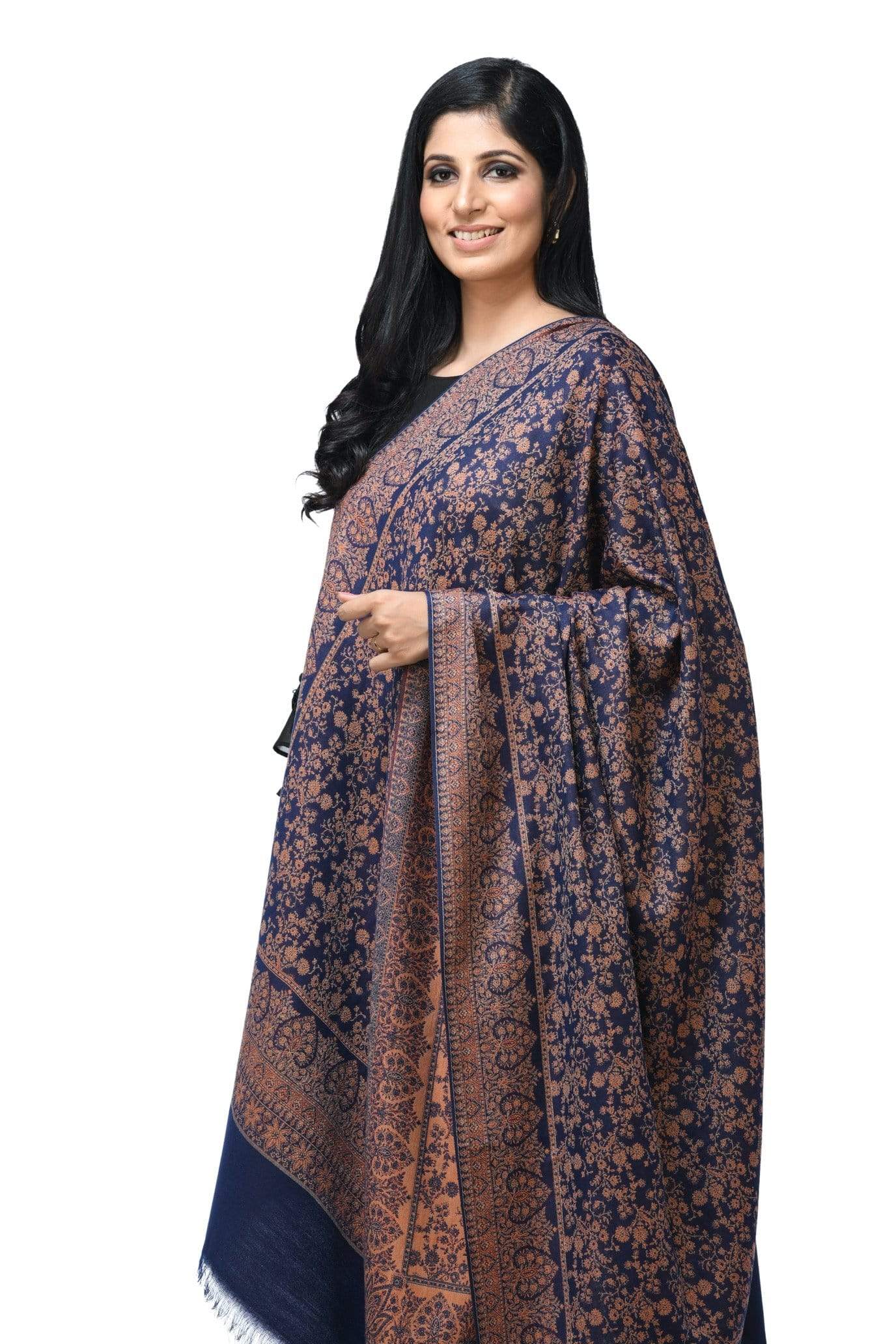 Pashwool 70x200 Pashwool Womens Extra Soft Bamboo Stole, Reversible