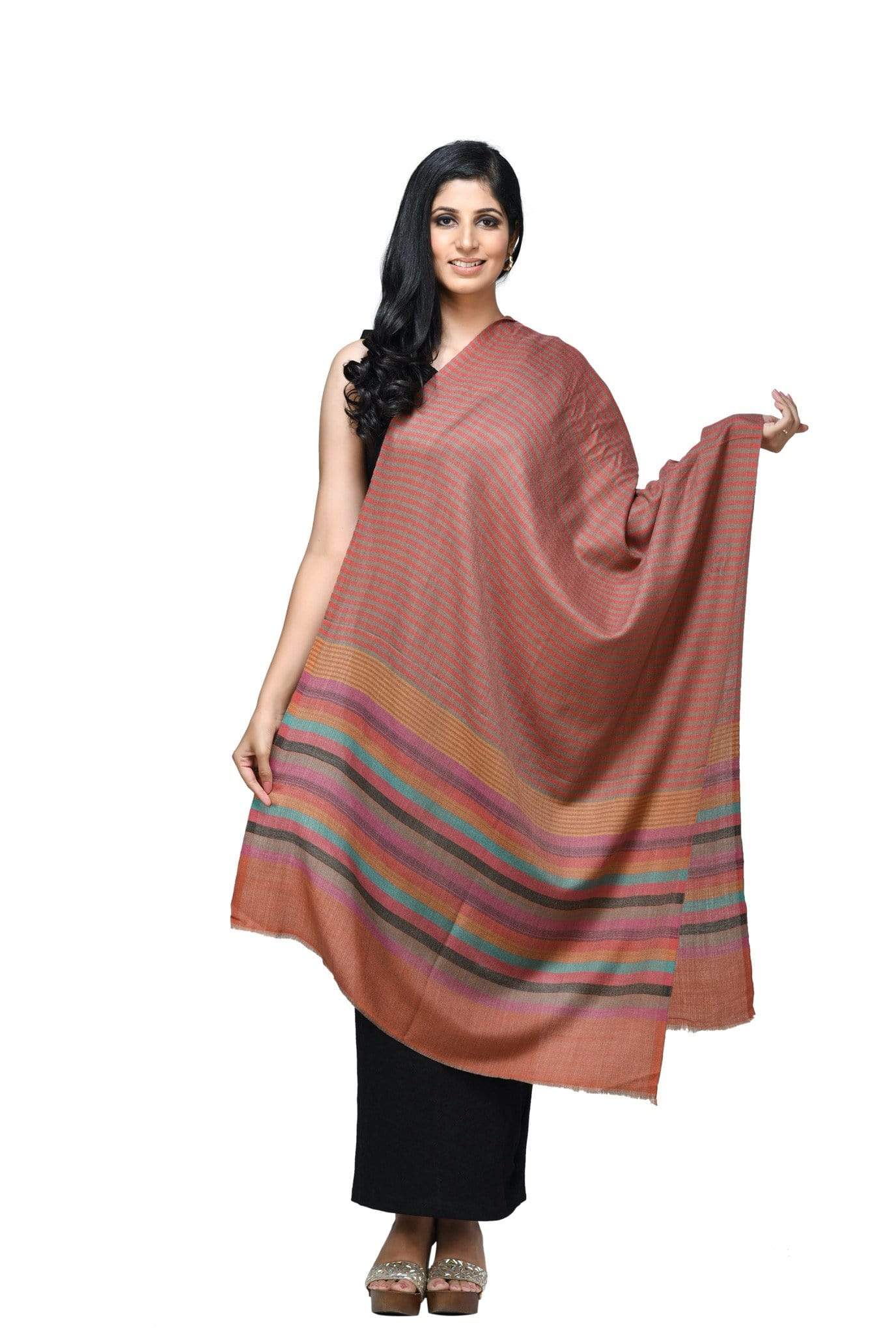Pashwool 70x200 Pashwool Womens Fine Wool Scarf, Soft and Warm