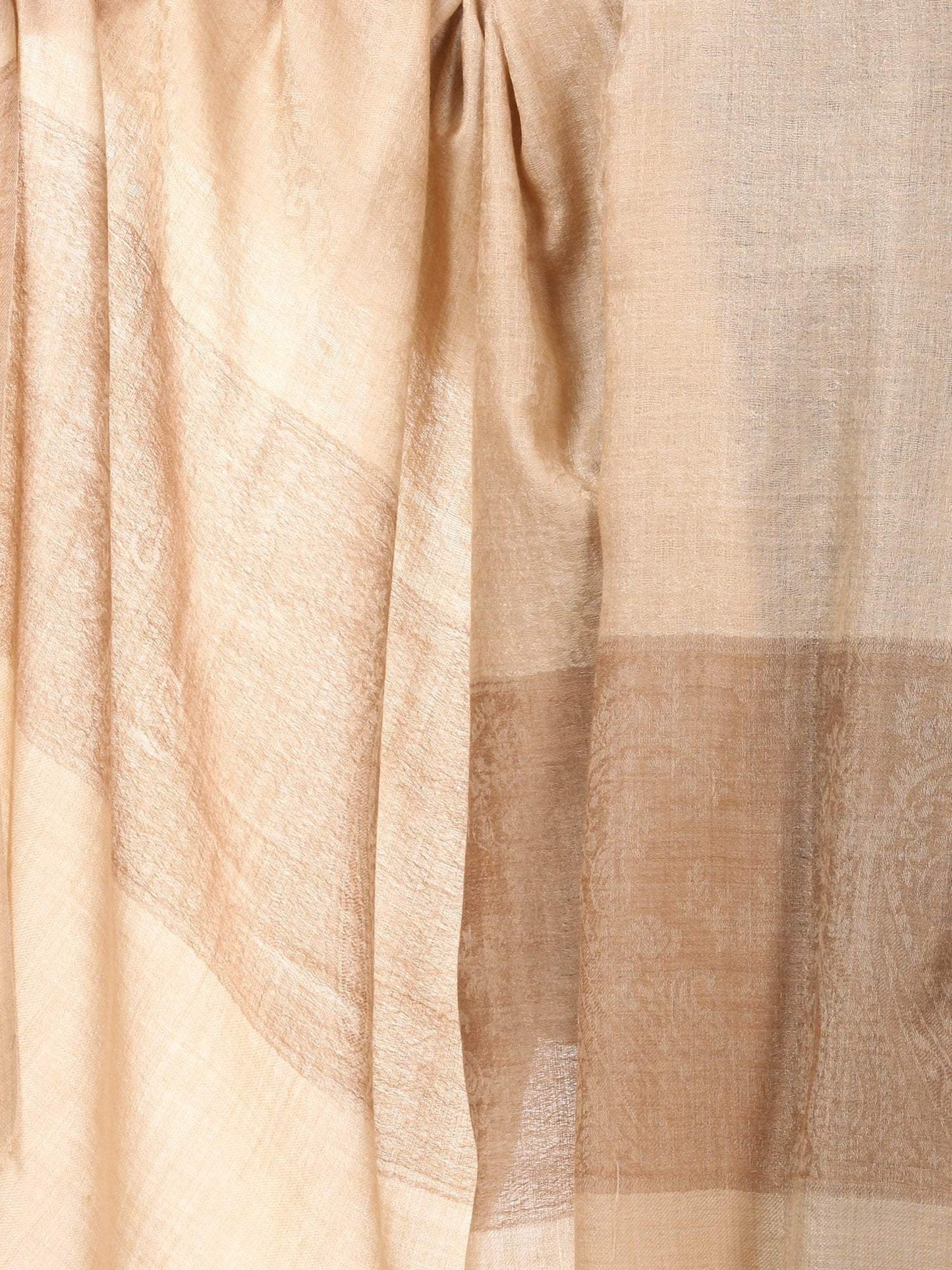 Pashtush India 100x200 Womens Woven Extra Fine Wool Blend Pashmina Shawl, Soft and Warm