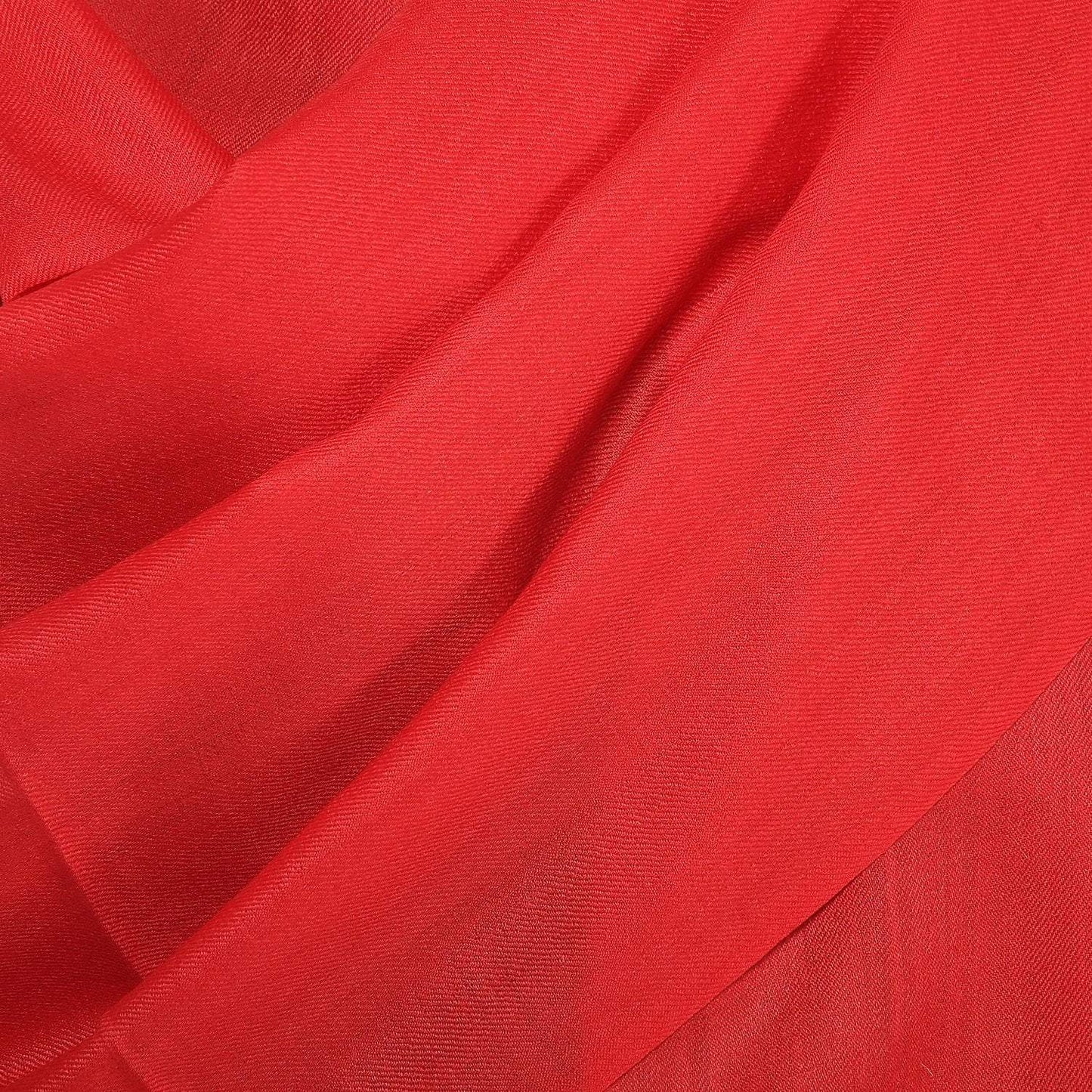 Pashtush Shawl Store Stole Pashtush Womens Extra Fine Wool Scarf, Stole, Scarlet Red (Solid Colour)