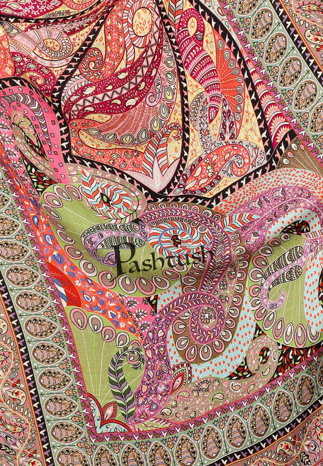 Pashtush India Gift Pack Pashtush His and Her Gift Set of Bamboo Stoles, Multicoloured, Packaged in Keepsake Wooden Chester Gift Box