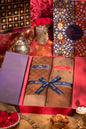 Pashtush India Gift Pack Pashtush His And Her Gift Set Of Checkered Stole And Embroidery Shawl With Premium Gift Box Packaging, Rich Coffee and Beige