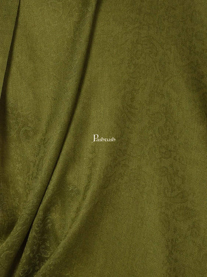 Pashtush India Gift Pack Pashtush His And Her Set Of Fine Wool Self Stoles With Premium Gift Box Packaging, Emerald Green and Mustard