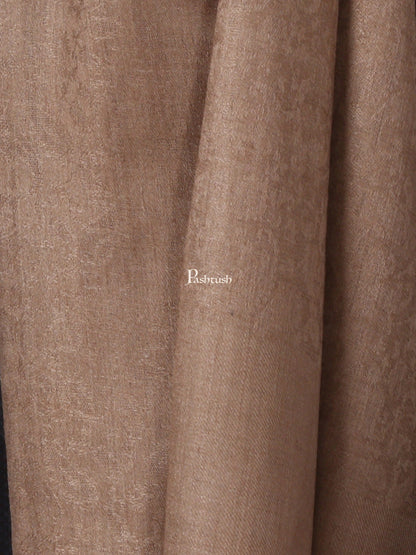 Pashtush India Gift Pack Pashtush His And Her Set Of Fine Wool Stoles, Premium Gift Box Packaging, Taupe and Beige