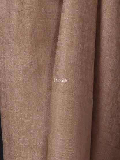 Pashtush India Gift Pack Pashtush His And Her Set Of Fine Wool Stoles, Premium Gift Box Packaging, Taupe and Black