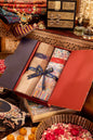 Pashtush India Gift Pack Pashtush His And Her Set Of Mens Fine Wool Shawl and Womens 100% Pure Wool Stole, Premium Gift Box Packaging, Beige & Ivory