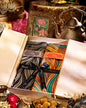 Pashtush India Gift Pack Pashtush His And Her Set Of Printed Stoles With Premium Gift Box Packaging, Black and Multi Colour