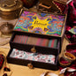 Pashtush India Box Pashtush Keepsake Wooden Double Chester Box, (Box Only)