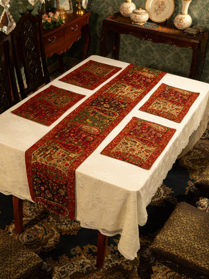 Pashtush India Gift Pack Pashtush Luxury Table Mats, Twilight Collection, Multicolour