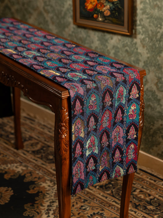 Pashtush India Gift Pack Pashtush Luxury Table Runner, Twilight Collection, Multicolour
