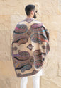 Pashtush India Mens Scarves Stoles and Mufflers Pashtush men fine wool stole, paisley design
