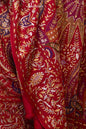 Pashtush India Mens Shawls Gents Shawl Pashtush Men's Pashmina Stole, Kashmiri Tilla Work, Handloom, Maroon